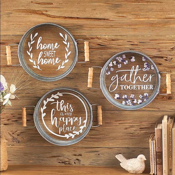 Tray Wall Hanging Home - Picture 2 of 2